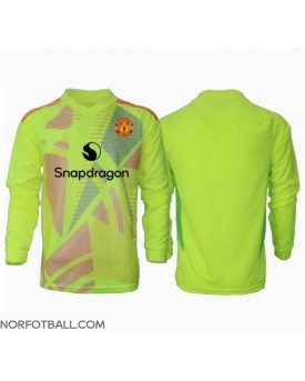Billige Fotballdrakt Manchester United Keeper Replika Bortedrakt 2024-25 Langermet